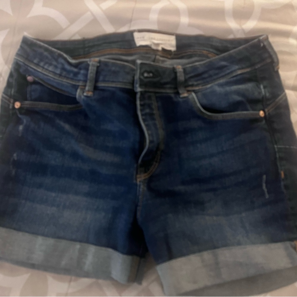 New York Laundry Dark Blue Jean Shorts